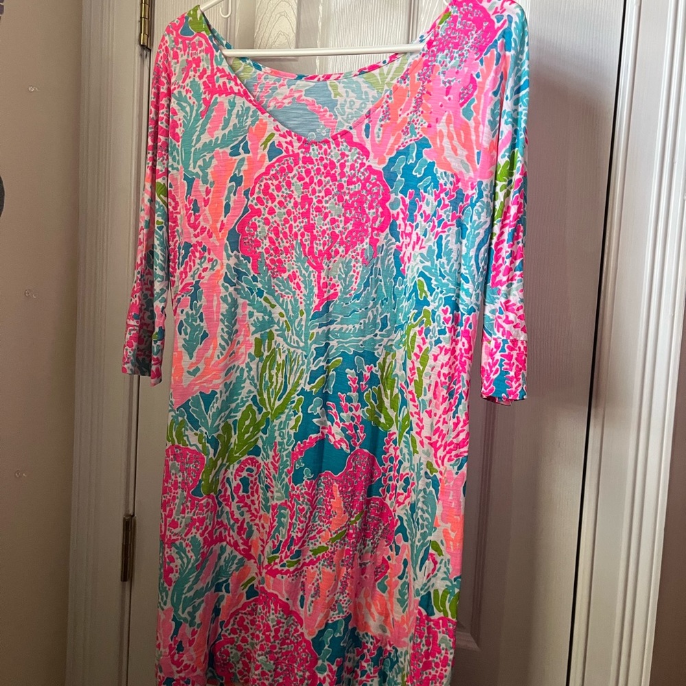 Holy Grail Let’s Cha Cha Lilly Pulitzer Eliza Dress EUC. XS/Small Fit